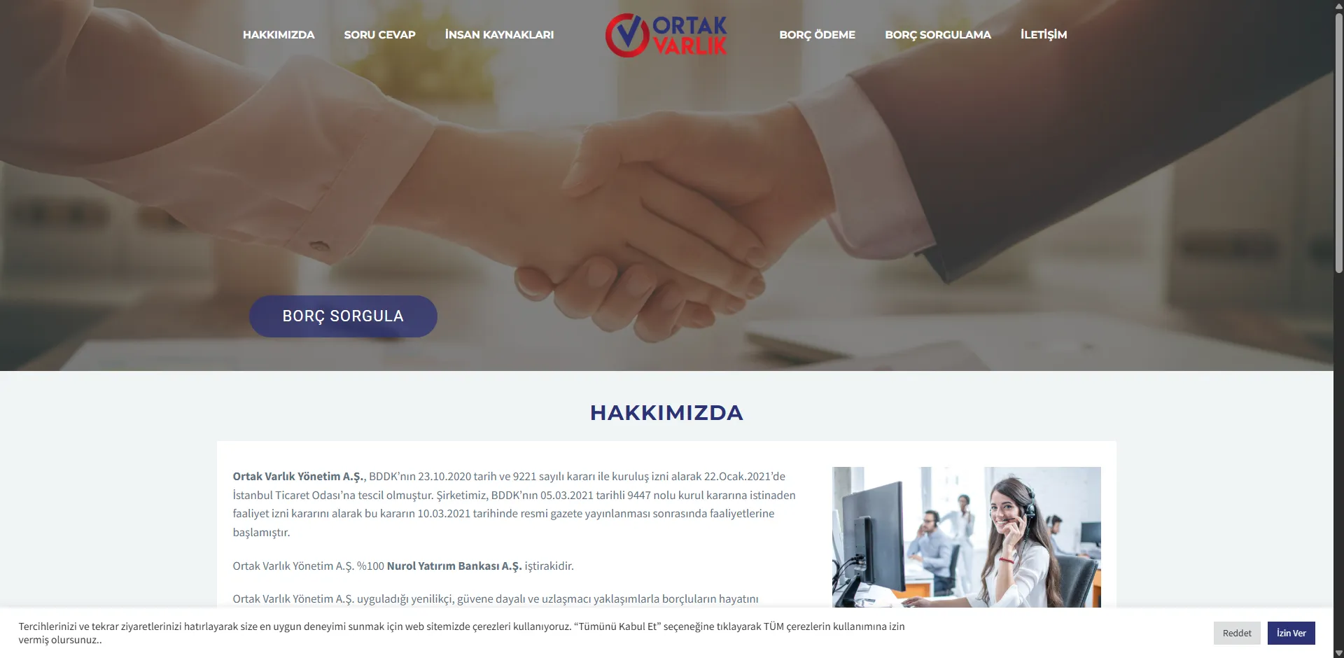 Varlık Yönetim Şirketi - Kurumsal Web Sitesi